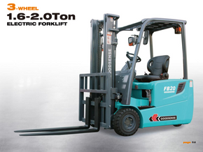 4-Wheel 1.6-2.0 Ton Electric Forklift