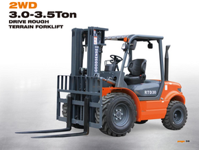4-Wheel 3.0-3.5 Ton Electric Forklift
