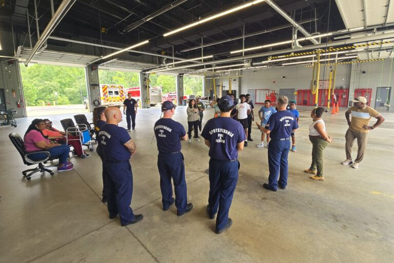 Future Firefighters? GAD Youth Explore Careers with Fire & Rescue!