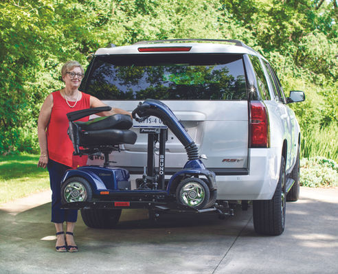 Mobility scooter lift