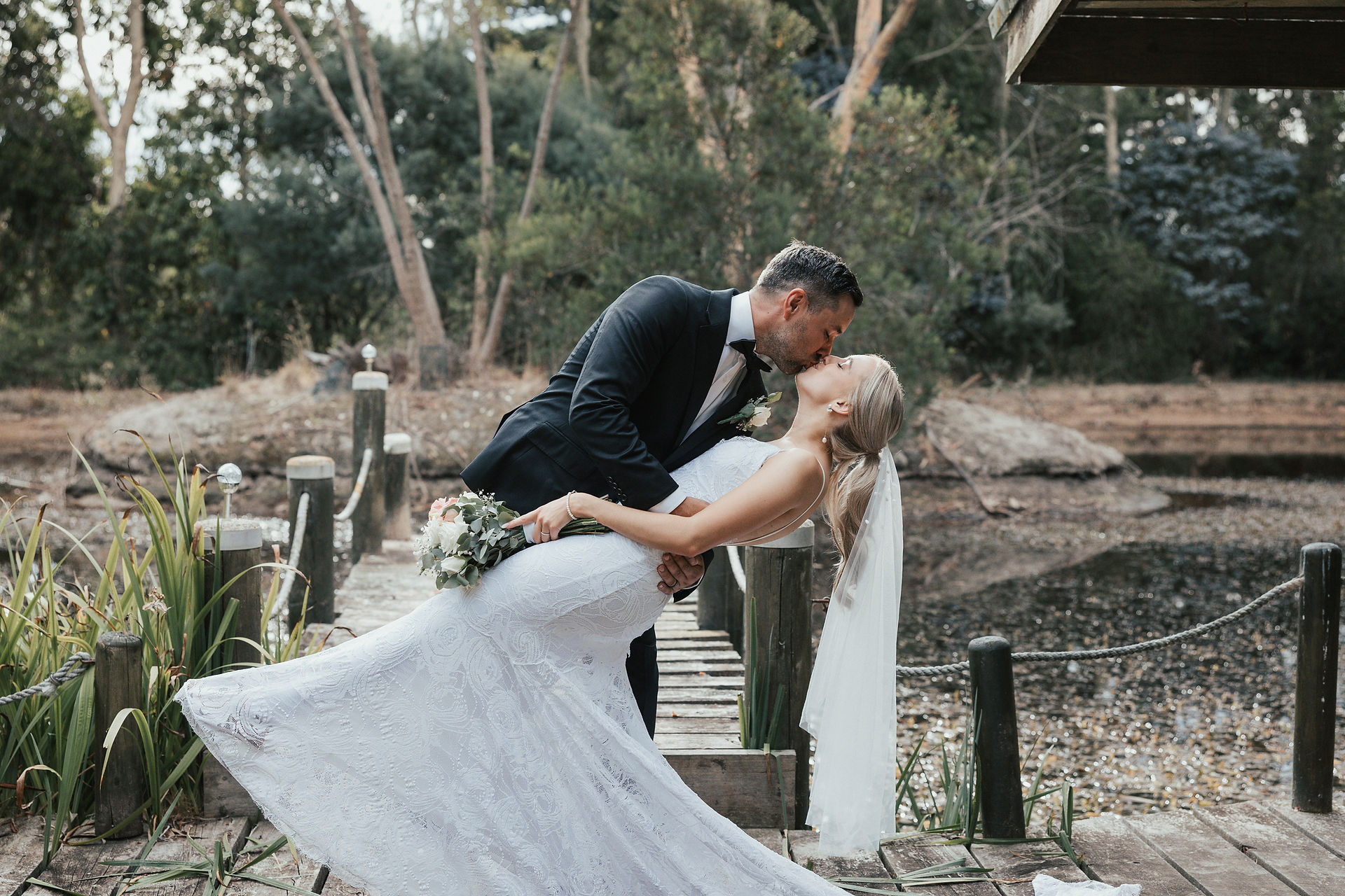 Bride and groom