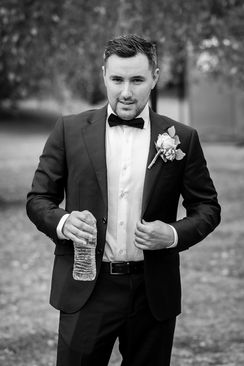 portrait of groom
