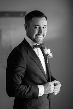 portrait of groom