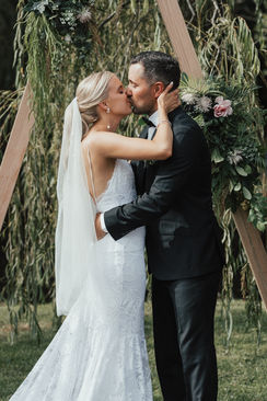 Bride and groom