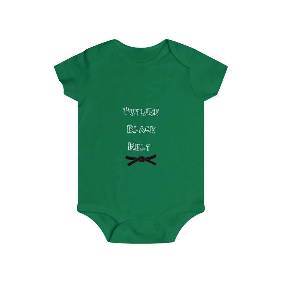 Thumbnail: Infant Rip Snap Tee - Future Black Belt