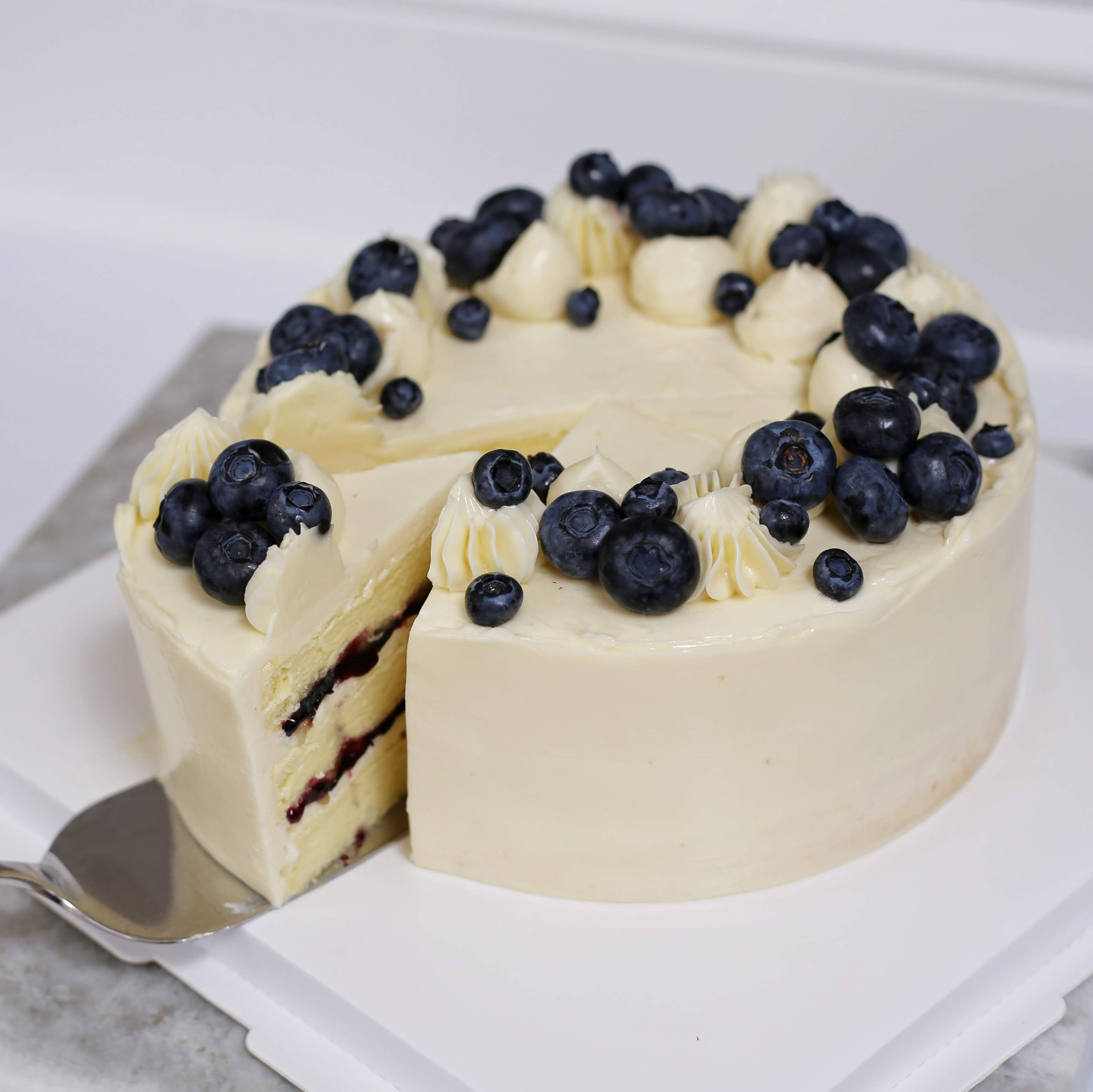Blueberry Cream Cheese cake