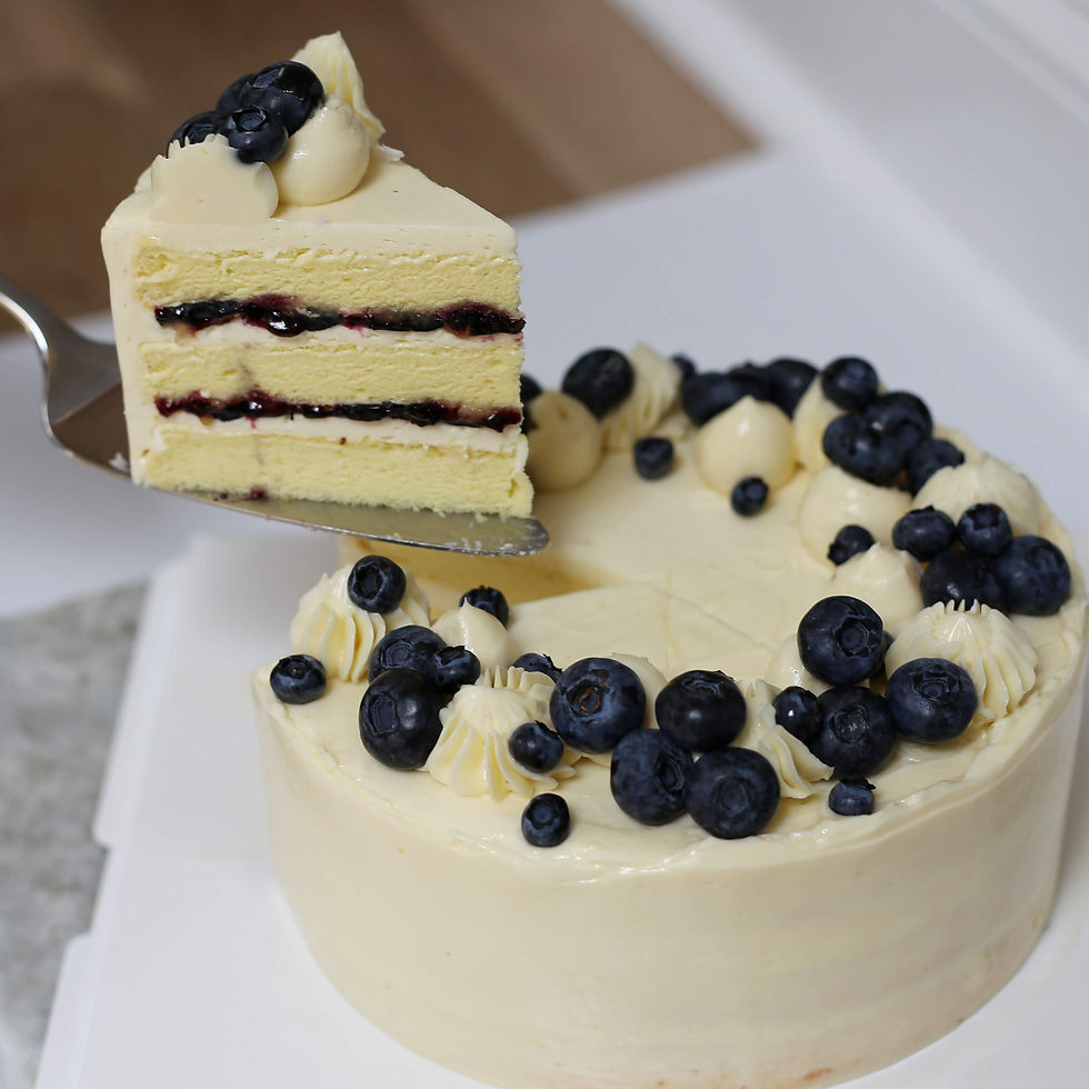 Thumbnail: Blueberry Cream Cheese cake