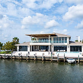 Luxury waterfront custom home built by a Florida general contractor