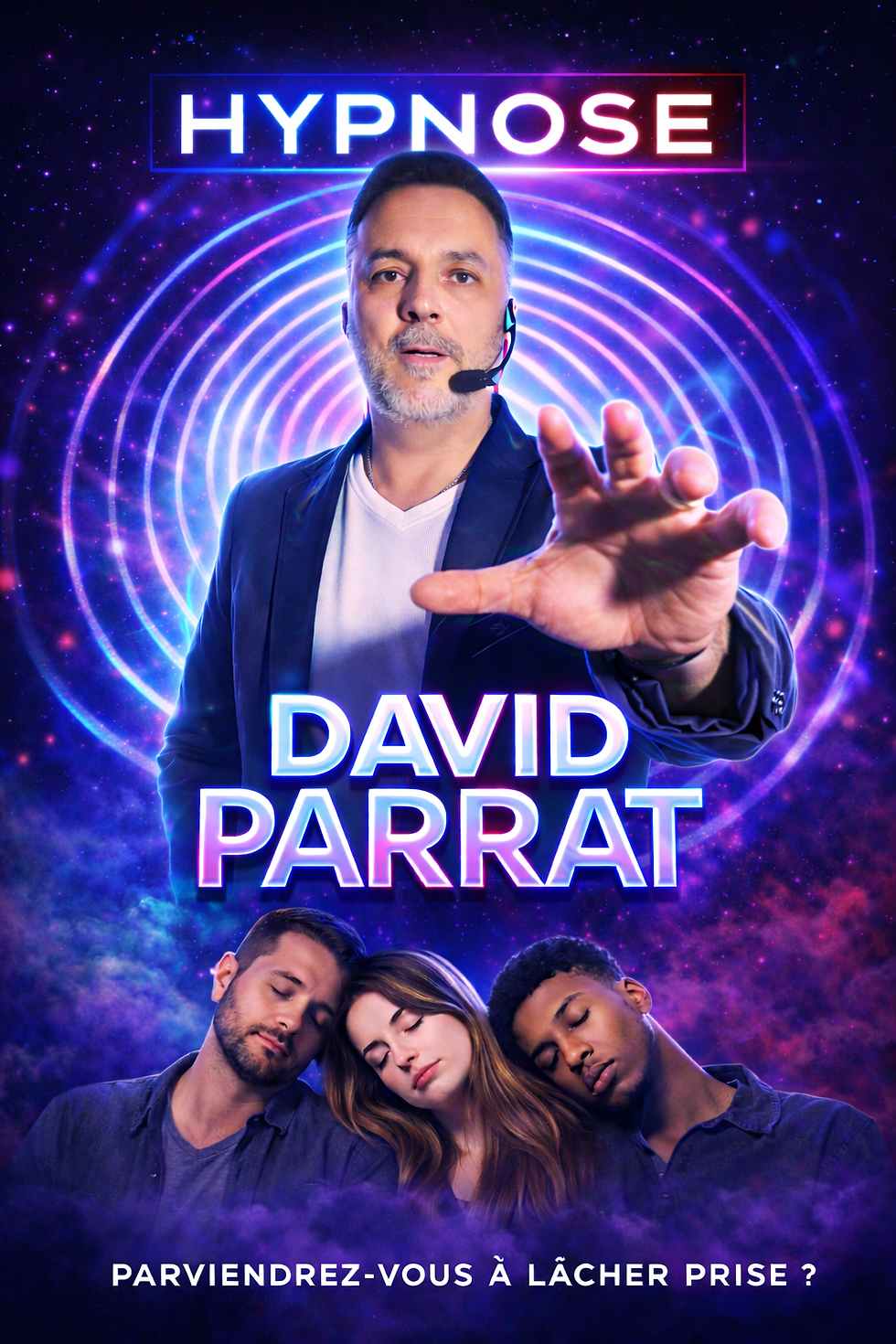 LIVE HYPNOSE David Parrat "Parviendrez-vous à lâcher prise ?"