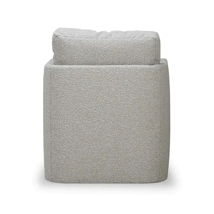 Miniature : chaise pivotante normandy en tissu performance boucle sand- DEMO