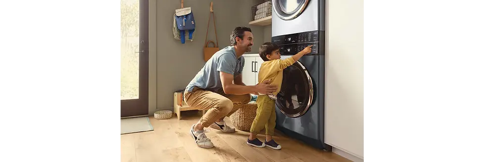 Miniature : Tour de lavage à chargement frontal, unité simple, laveuse IEC de 5,2 pi³ et séc