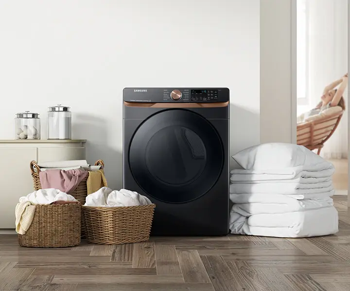 Thumbnail: Sécheuse de 7,5 pi³ avec Assainissement à la vapeur et certifiées ENERGY STAR