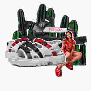 prada fila buffola opening ceremony sandals chunky dad summer