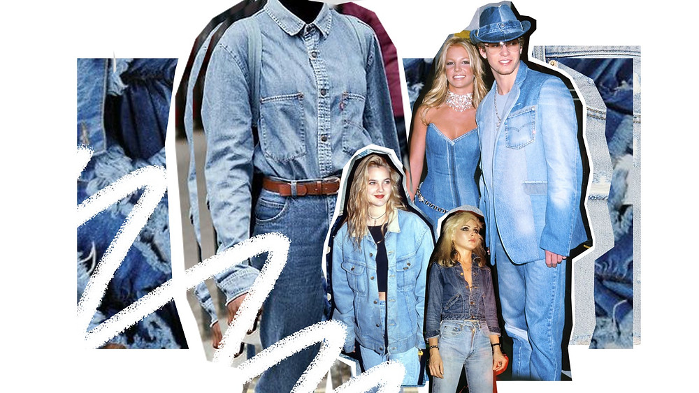justin timberlake britney spears double denim 2001 amas