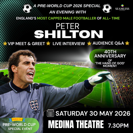 An Evening with England Legend Peter Shilton
