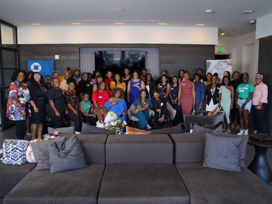 Group of women at Chase event