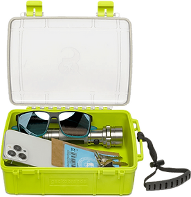 Gecko Brand large dry box in lime green