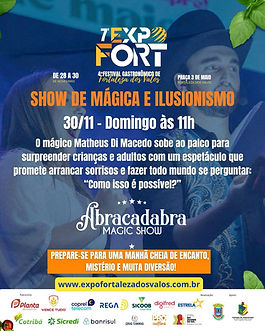 ExpoFort e Festival Gastronômico - Fortaleza dos Valos