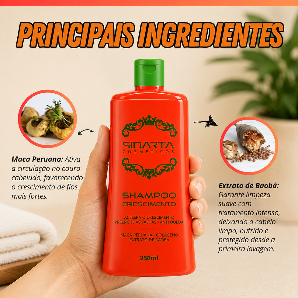 Miniatura: Kit Anti-queda Capilar Sidarta (3x3-CF) Tônico, Shampoo e Condicionador