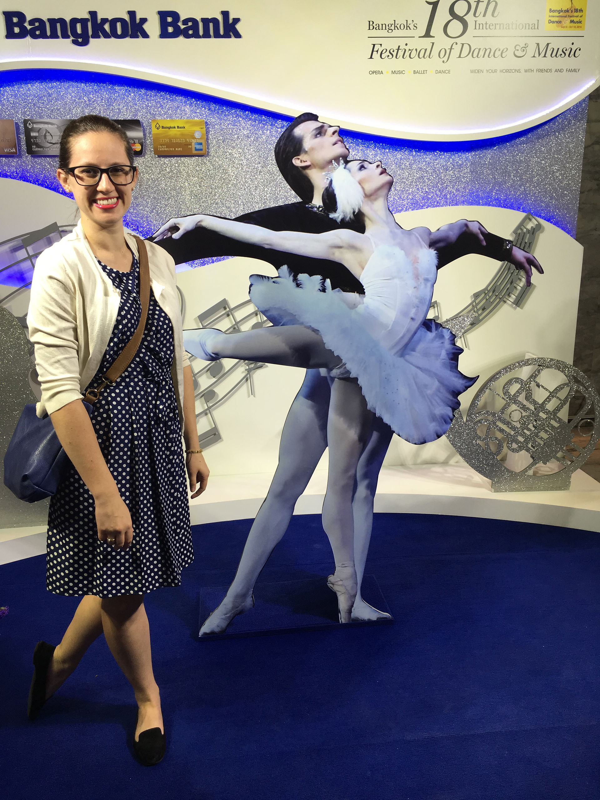 At the ballet!