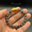 Thumbnail: Labradorite Bracelet with 24k Gold Pixiu Charm | Handmade Feng Shui Jewelry, 8mm