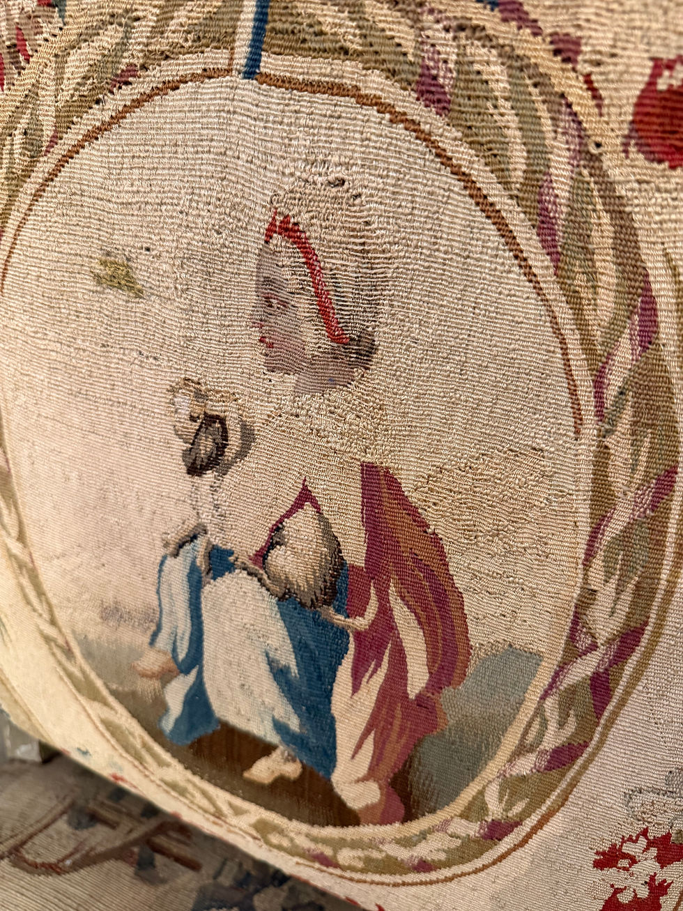 Miniaturbild: 1 Paar Louis XVI Armlehnen um 1770