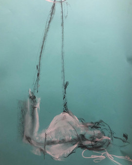 Shibari
Drawing
Drawing from life
Charcoal and chalk