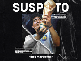 AS DUAS FACES DE MARADONA PARA A MÍDIA