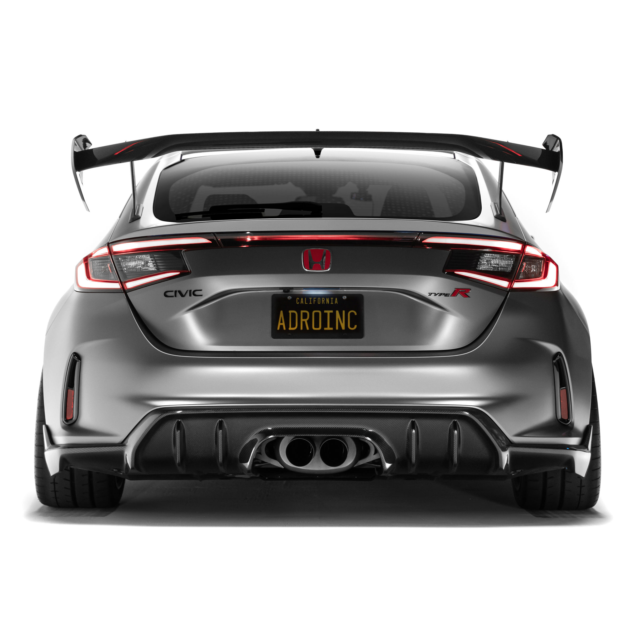 ADRO | Honda civic +2022 Type-R FL5 - Carbon Fiber Rear Diffuser