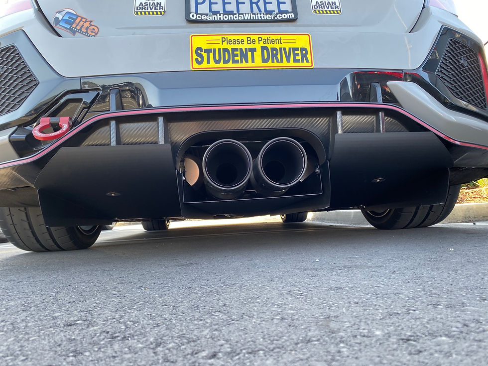 Thumbnail: VERUS - Engineering Rear Diffuser - Honda Civic Type-R FK8
