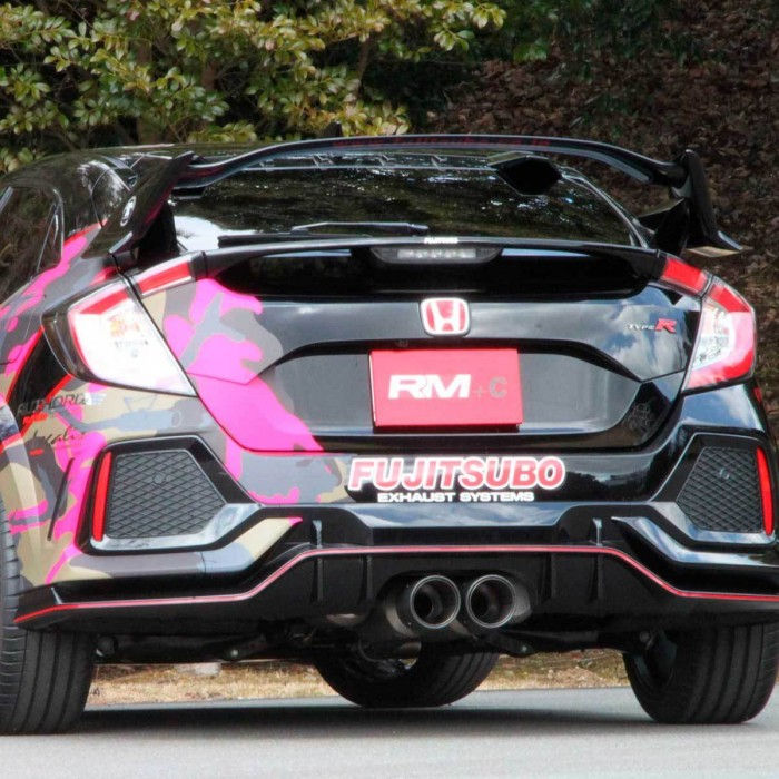 Thumbnail: FUJITSUBO - AUTHORIZE RM+C TITANIUM CAT BACK EXHAUST SYSTEM - CIVIC TYPE R FK8