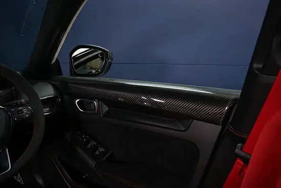 Thumbnail: AXIS Japan - Drycarbon Front door trim cover 2pcs - Honda civic Type-R FL5