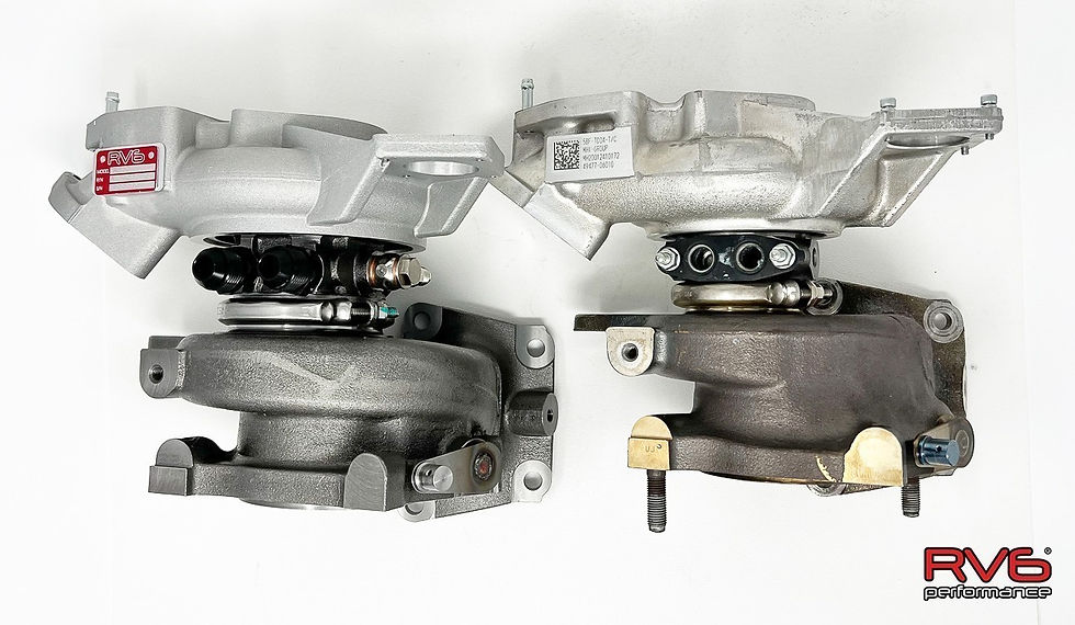 Thumbnail: RV6 - R660 RED BALL BEARING TURBO FOR 2.0T WITH BYPASS VALVE
