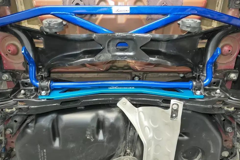 Thumbnail: Hardrace - Rear Subframe Reinforcement Brace Honda Civic Type-R FK8