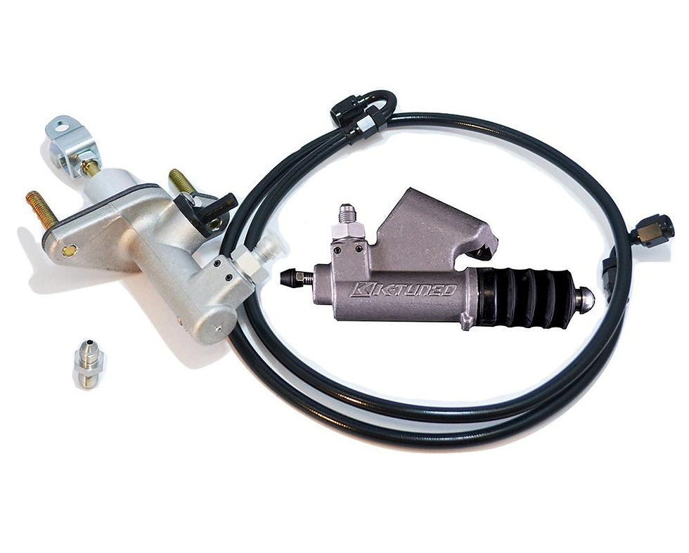 K-TUNED UPGRADE CLUTCH CYLINDERS AND HOSE KIT (CIVIC/INTEGRA 01-10)