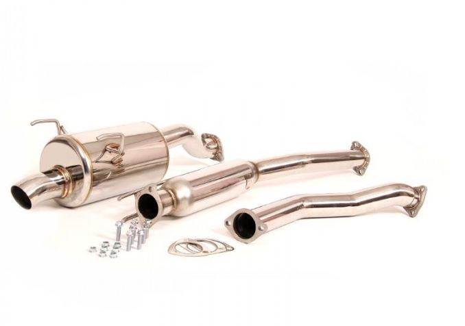 SRS - EXHAUST SYSTEM R70 - 70MM INCL.TUV (CIVIC 01-06 TYPE R)
