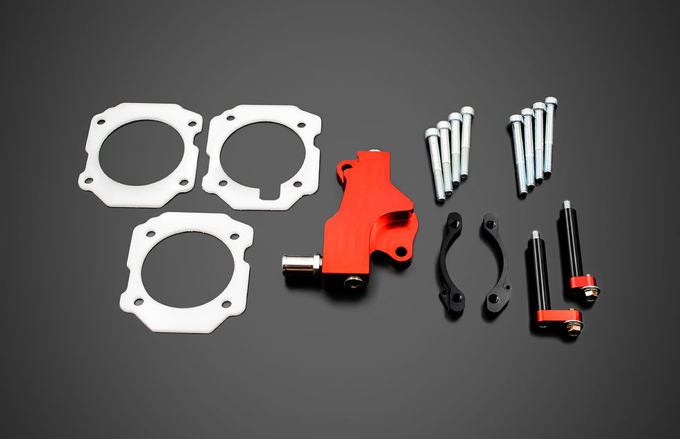 Thumbnail: PRACWORKS - HONDA K-SERIES INTAKE MANIFOLD 20° PLENUM