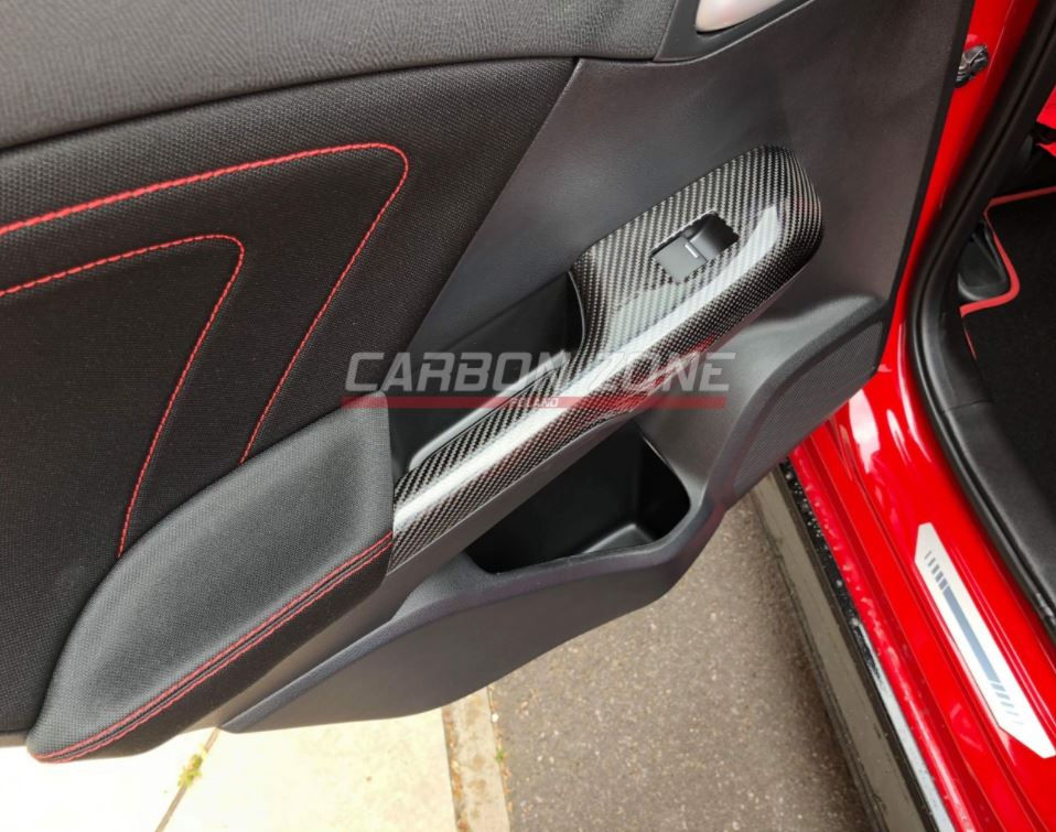 Thumbnail: CARBONZONE - FK2 TYPE-R  CARBON FIBER 4 DOOR SWITCH PANELS (RHD /LHD )