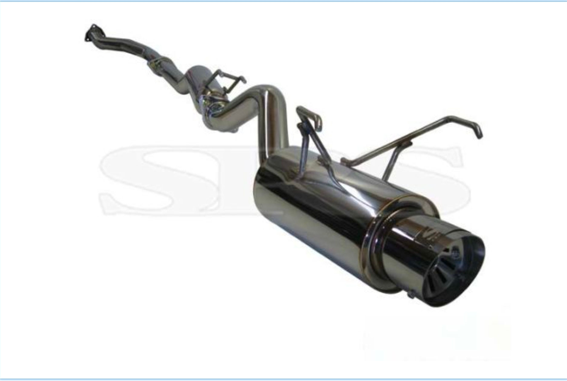 SRS Exhaust Systems | Catback System Stainless Steel G55 (Civic 01-05 3dr Type R