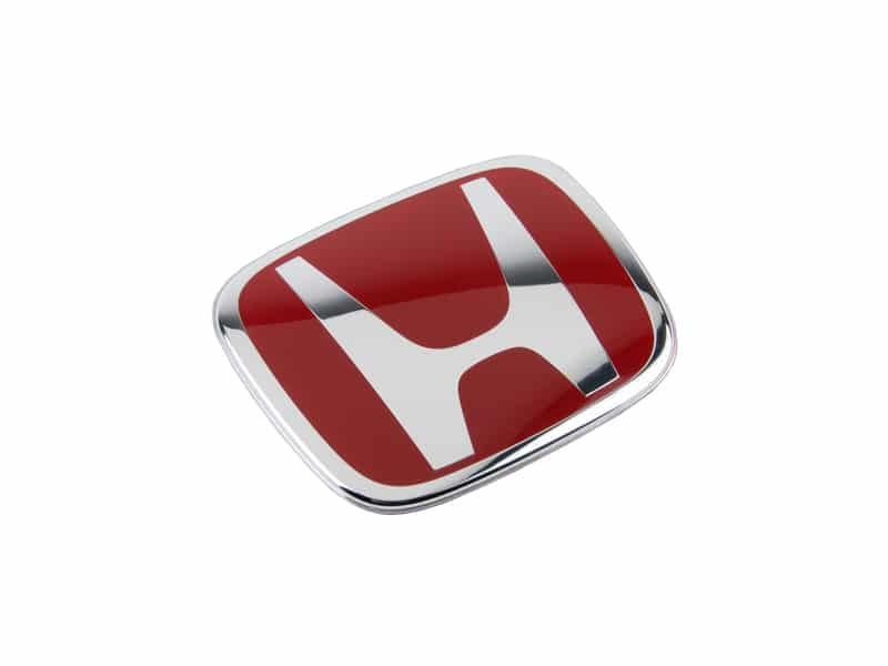 OEM Honda | H-Logo red front | rear (Civic 07-12 Type R)