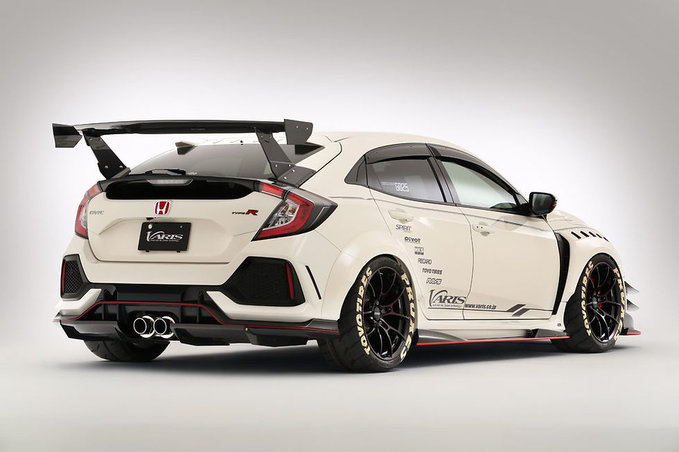 Thumbnail: VARIS Japan - Full FRP/Carbon Fibre Widebody Kit - civic Type-R FK8
