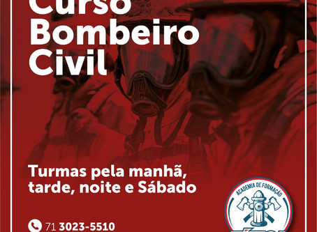 Concorra a 04 Bolsas do Curso de Bombeiro Civil
