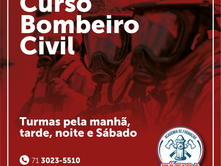 Concorra a 04 Bolsas do Curso de Bombeiro Civil