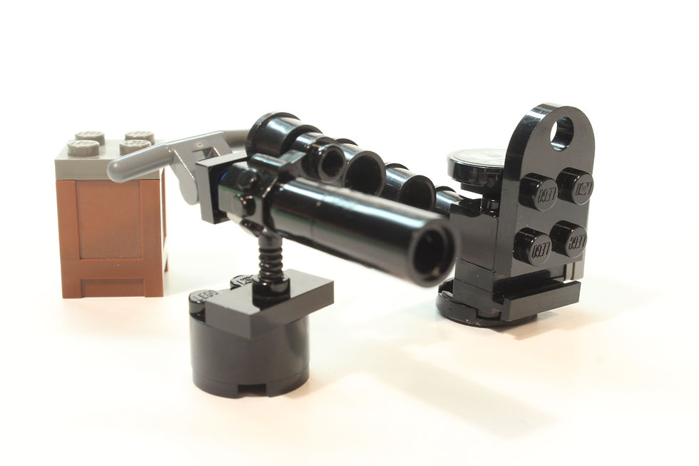 Thumbnail: Black Heavy Duty Military Minifigure Pack