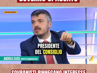 Meloni strumentalizza Ventotene per nascondere Governo spaccato e sovranisti rinnegano interesse nazionale per affidare i satelliti a Musk