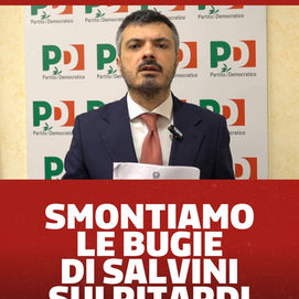 Smontiamo le bugie di Salvini sui ritardi dei treni