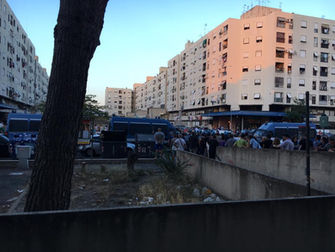 Dalla parte di tutte le cittadine e i cittadini di Tor Bella Monaca, contro ogni deriva fascista, xe