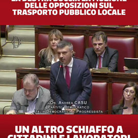 La destra boccia la proposta unitaria delle opposizioni a sostegno del Trasporto Pubblico Locale: un altro schiaffo a lavoratori e cittadini