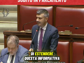 Epstein files: governo riferisca subito in Parlamento, necessaria chiarezza a tutela delle Istituzioni