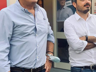 A Primavalle, con Nicola Zingaretti